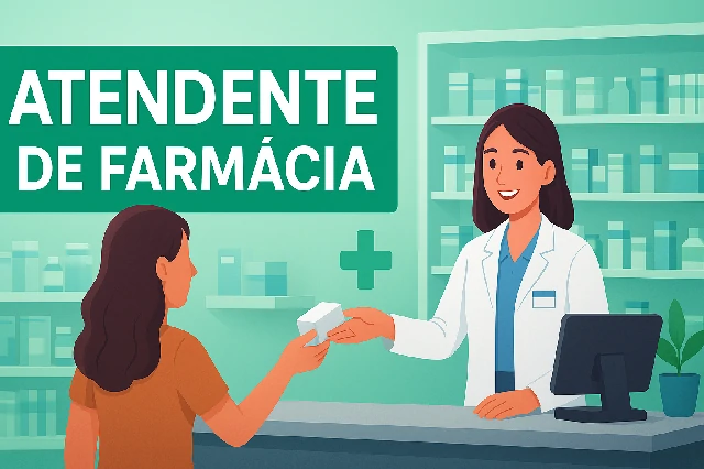 Capa do curso ATENDENTE DE FARMÁCIA